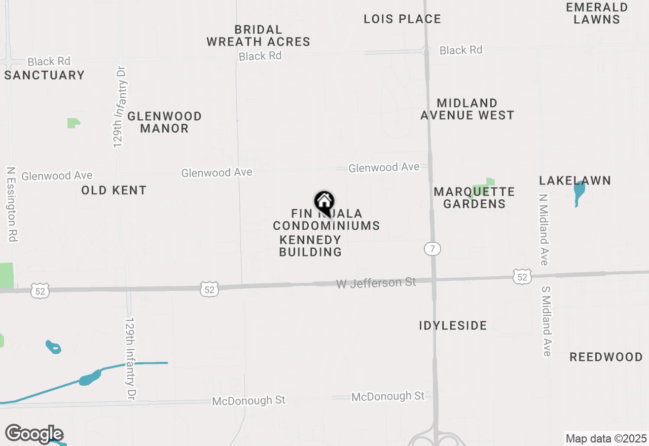Map of 214 Madison Street #2C, Joliet, IL 60435