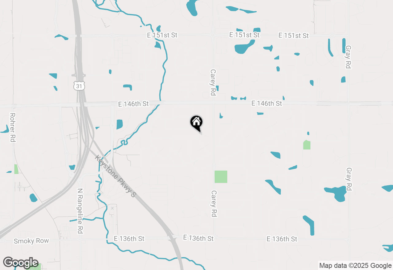 Map of 3162 Hazel Foster Drive, Carmel, IN 46033