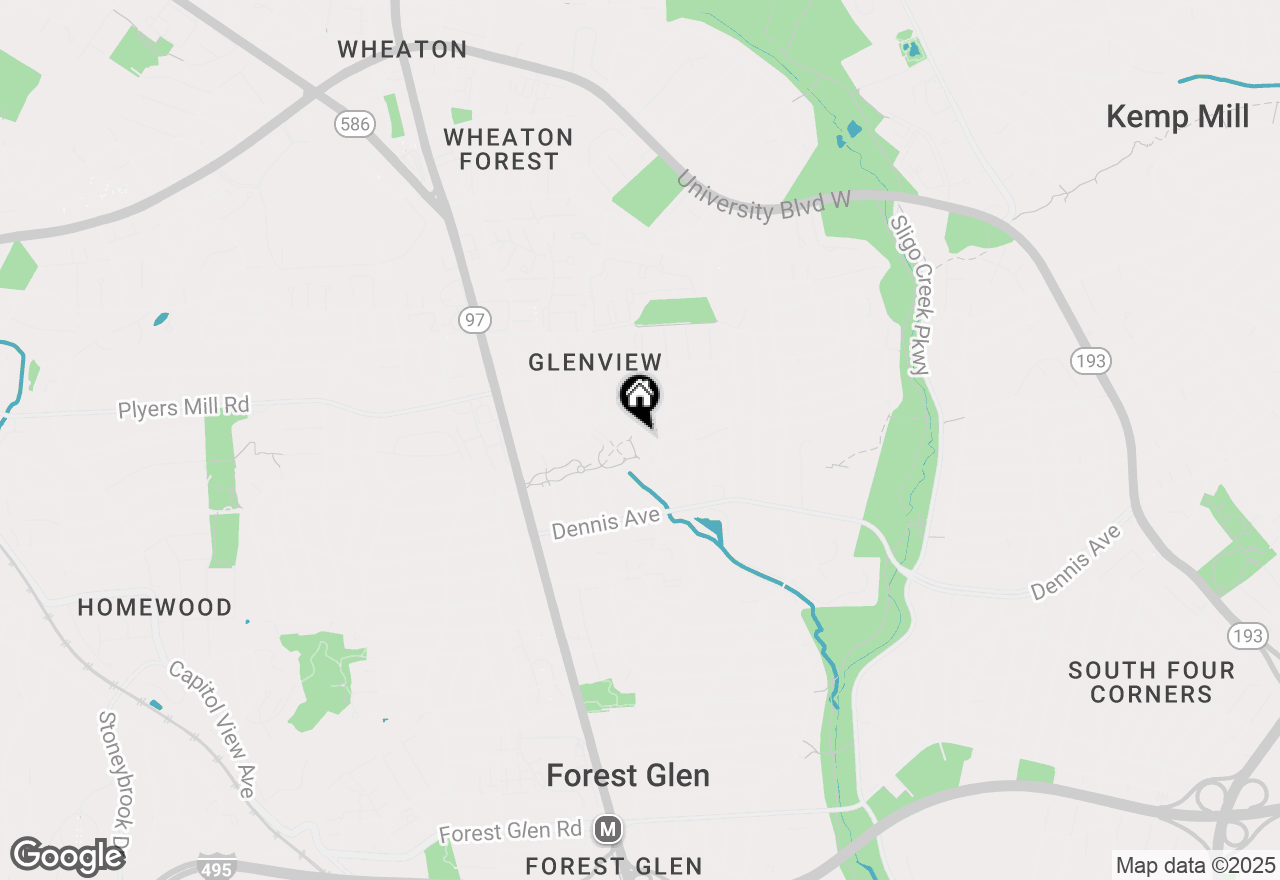 Map of 10505 Cascade Place, Silver Spring, MD 20902