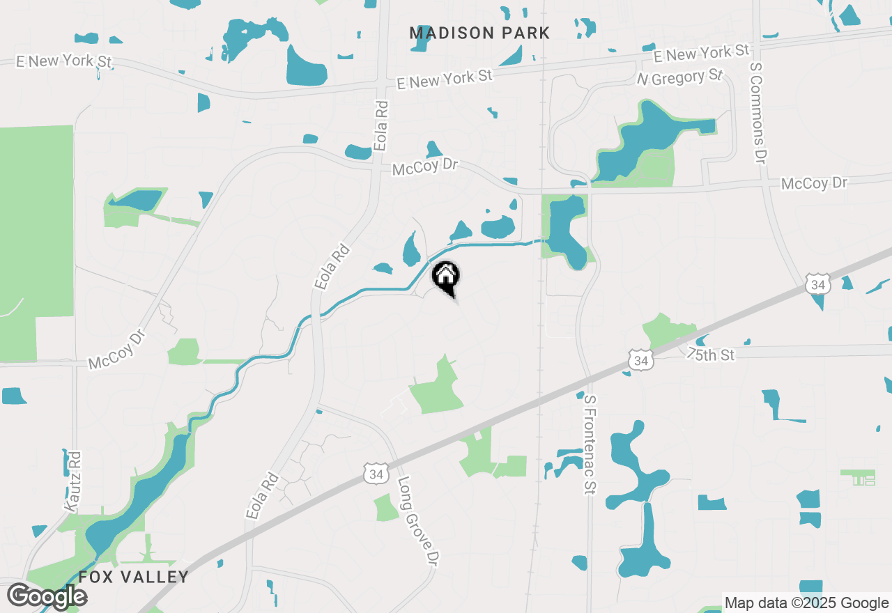 Map of 3087 Clifton Court, Aurora, IL 60504