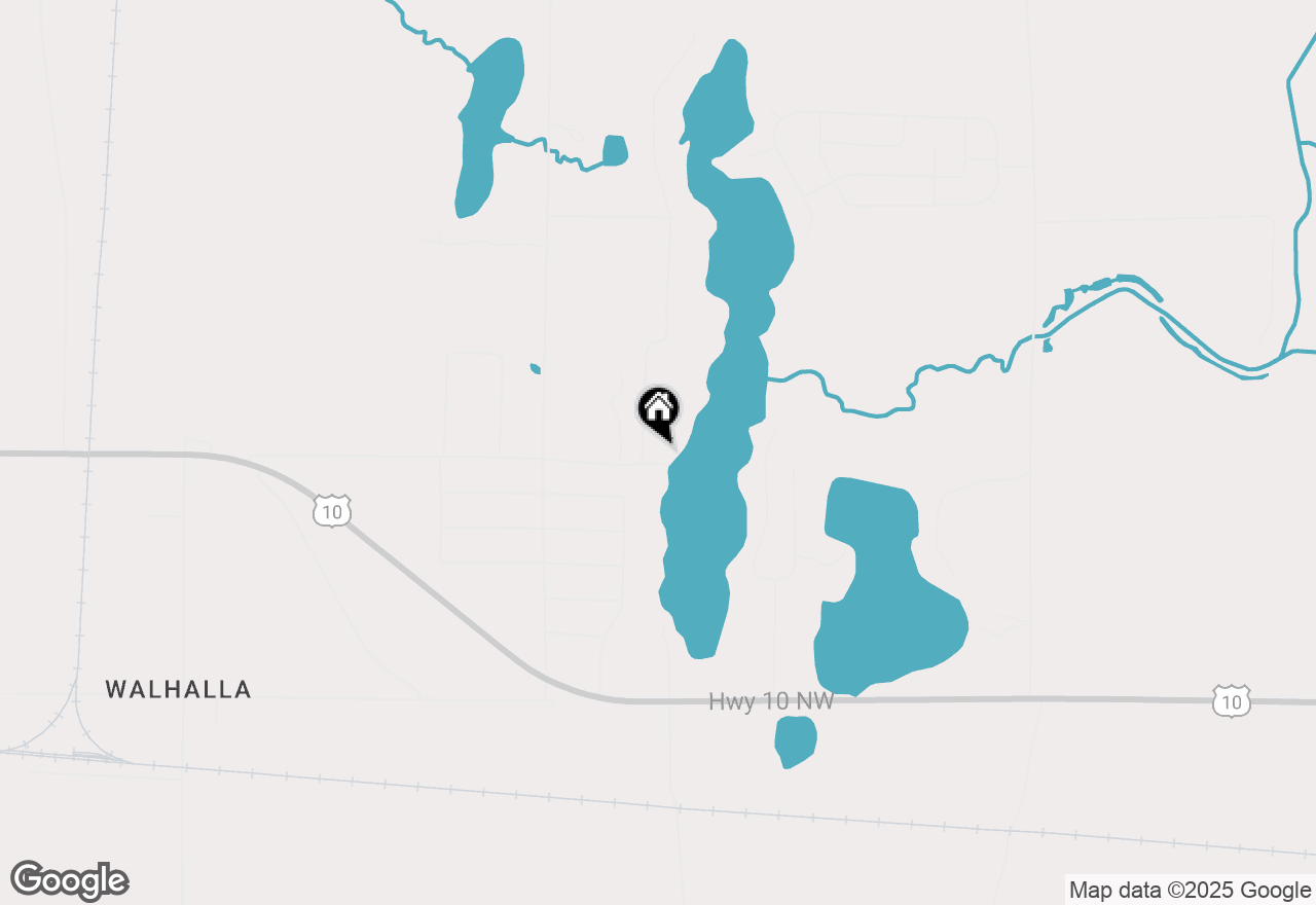 Map of 28 N Jackpine Road, Fountain, MI 49410