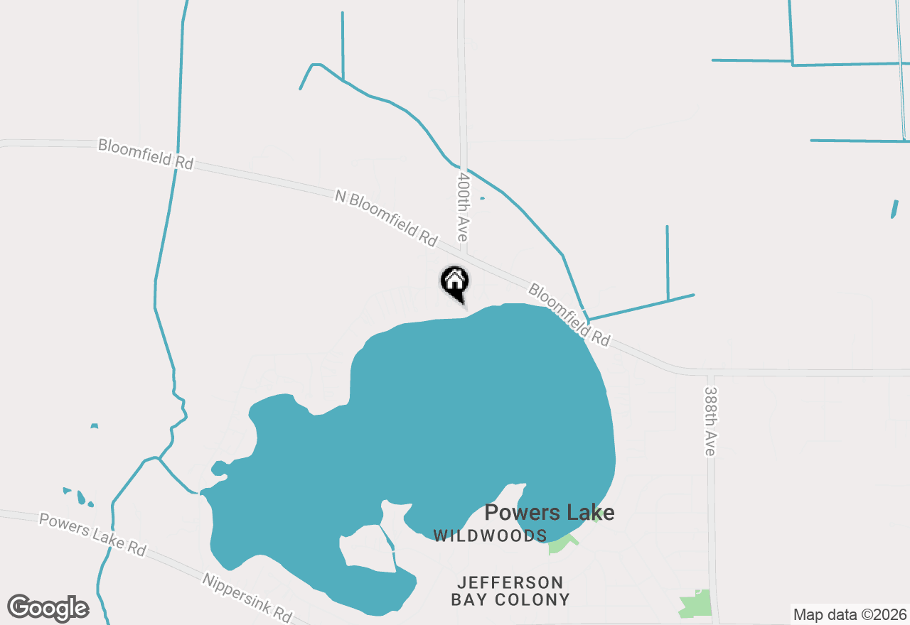 Map of 40017 85th St, Genoa City, WI 53128