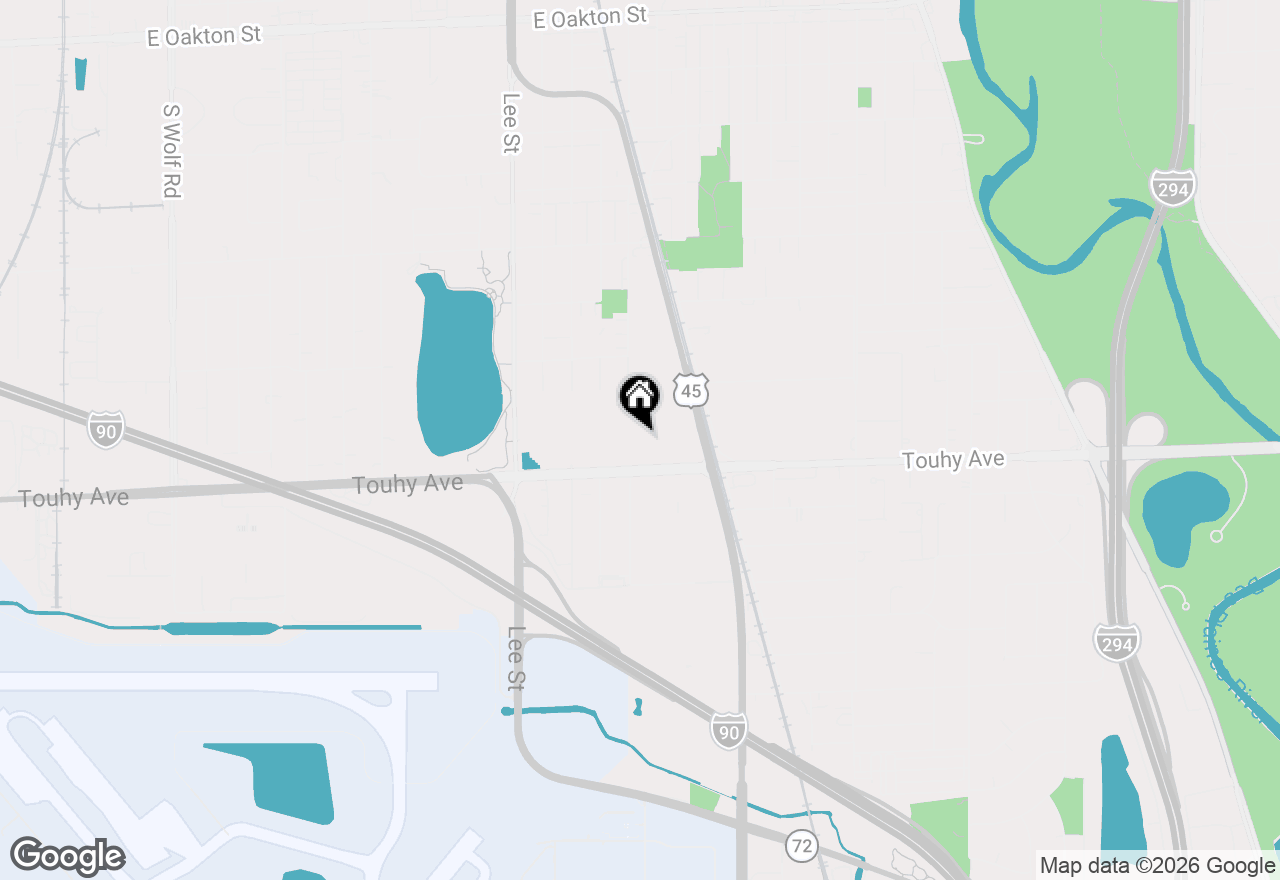 Map of 1400 E Touhy Avenue #210, Des Plaines, IL 60018
