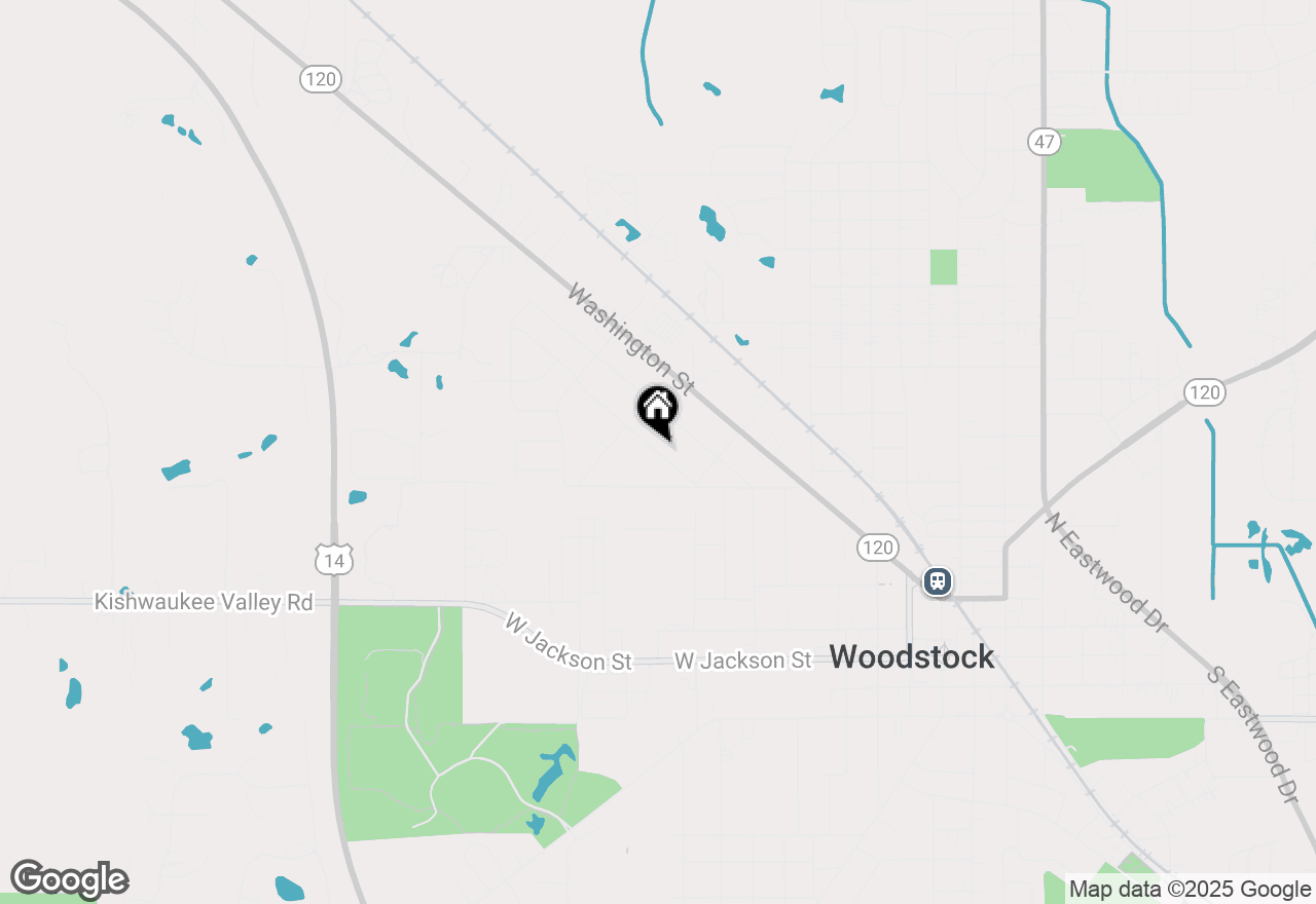 Map of 656 Oak Street, Woodstock, IL 60098