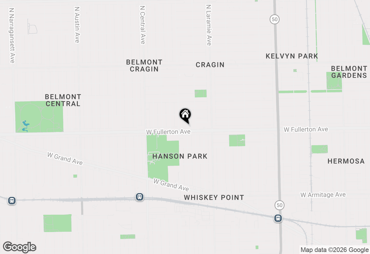 Map of 2412 N Lorel Avenue, Chicago, IL 60639