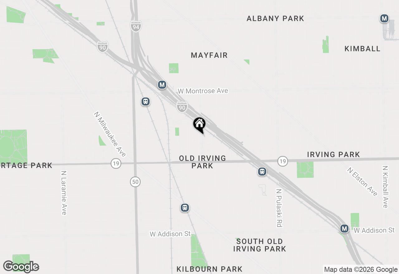 Map of 4122 N Kostner Avenue, Chicago, IL 60641