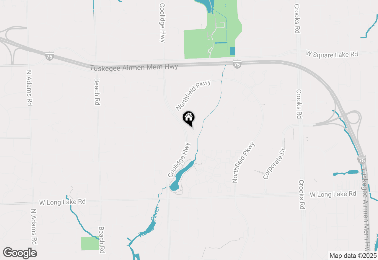 Map of 5594 Fawn, Troy, MI 48098