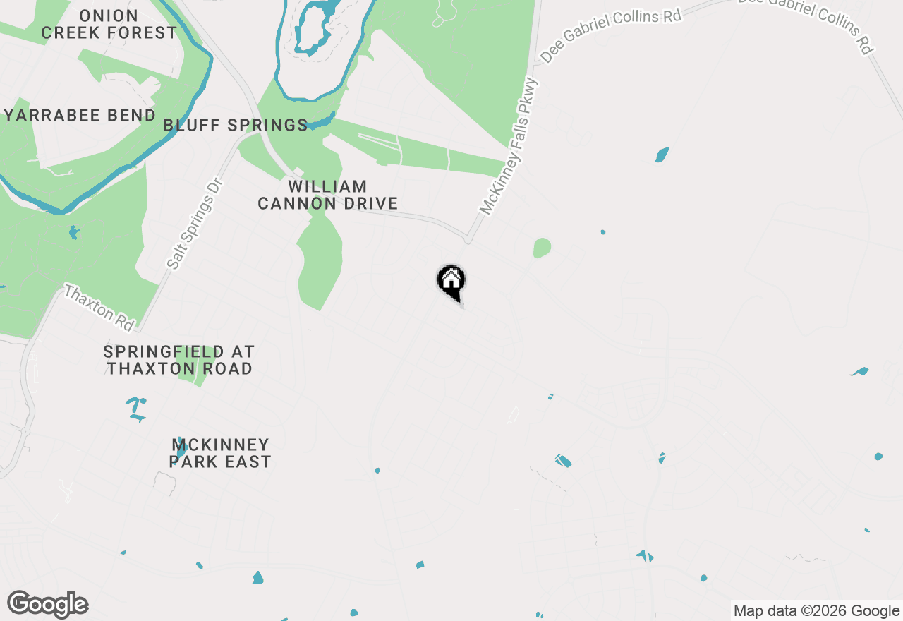 Map of 7106 Terrazzo Cottage Ln, Austin, TX 78744