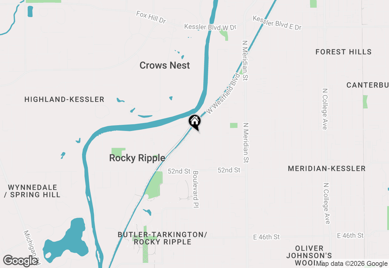 Map of 275 W Westfield Boulevard, Indianapolis, IN 46208
