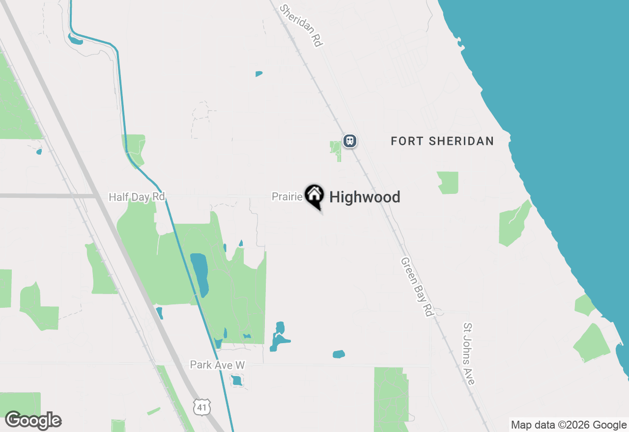 Map of 116 High Street, Highwood, IL 60040