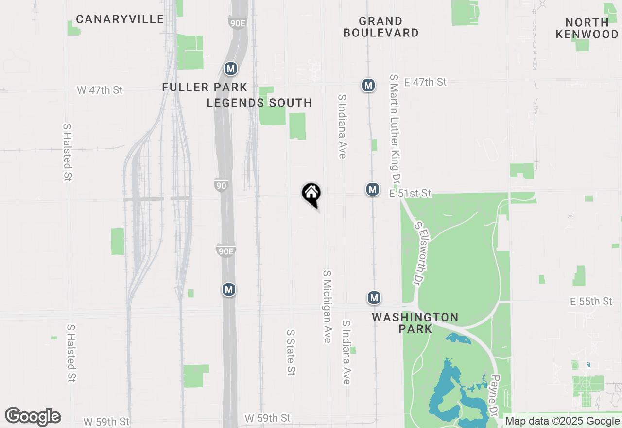 Map of 5141 S Wabash Avenue, Chicago, IL 60615