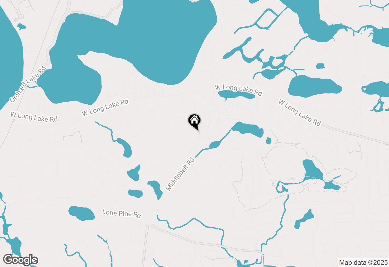 Map of 4178 Prescott Park Circle, West Bloomfield, MI 48323