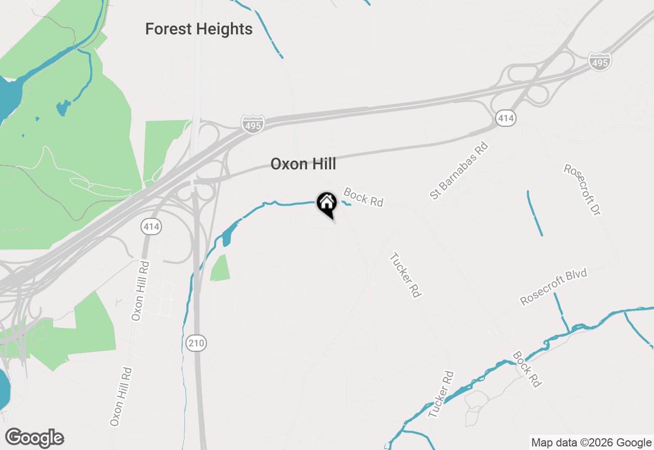 Map of 1205 Portabello Court, Oxon Hill, MD 20745