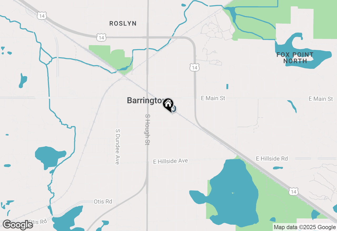 Map of 323 E Lake Street, Barrington, IL 60010