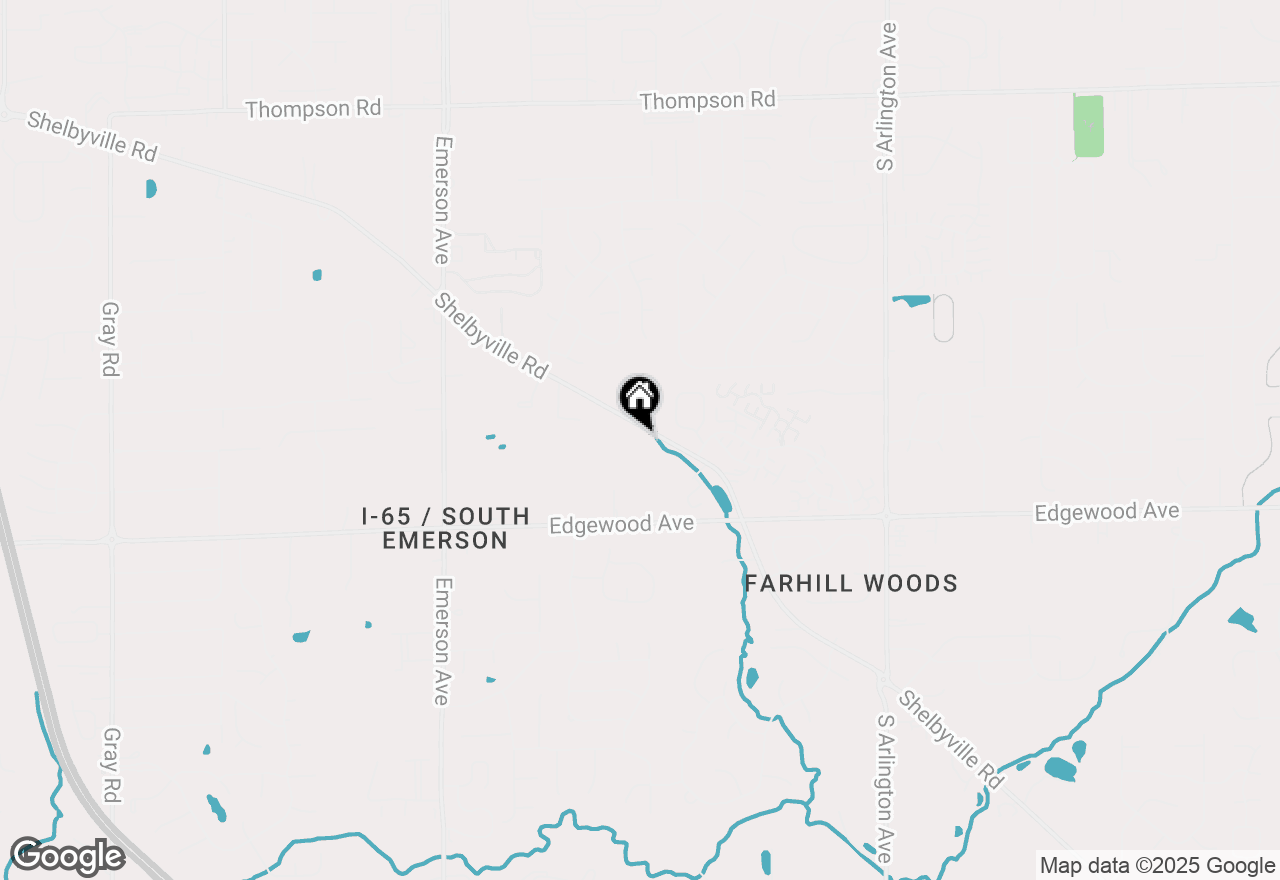 Map of 5433 Shelbyville Road, Indianapolis, IN 46237