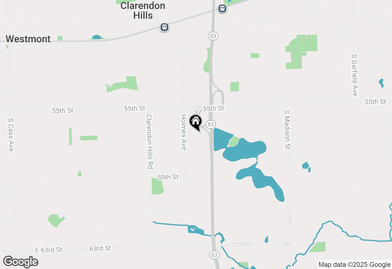 Map of 539 Willowcreek Court #3-17, Clarendon Hills, IL 60514