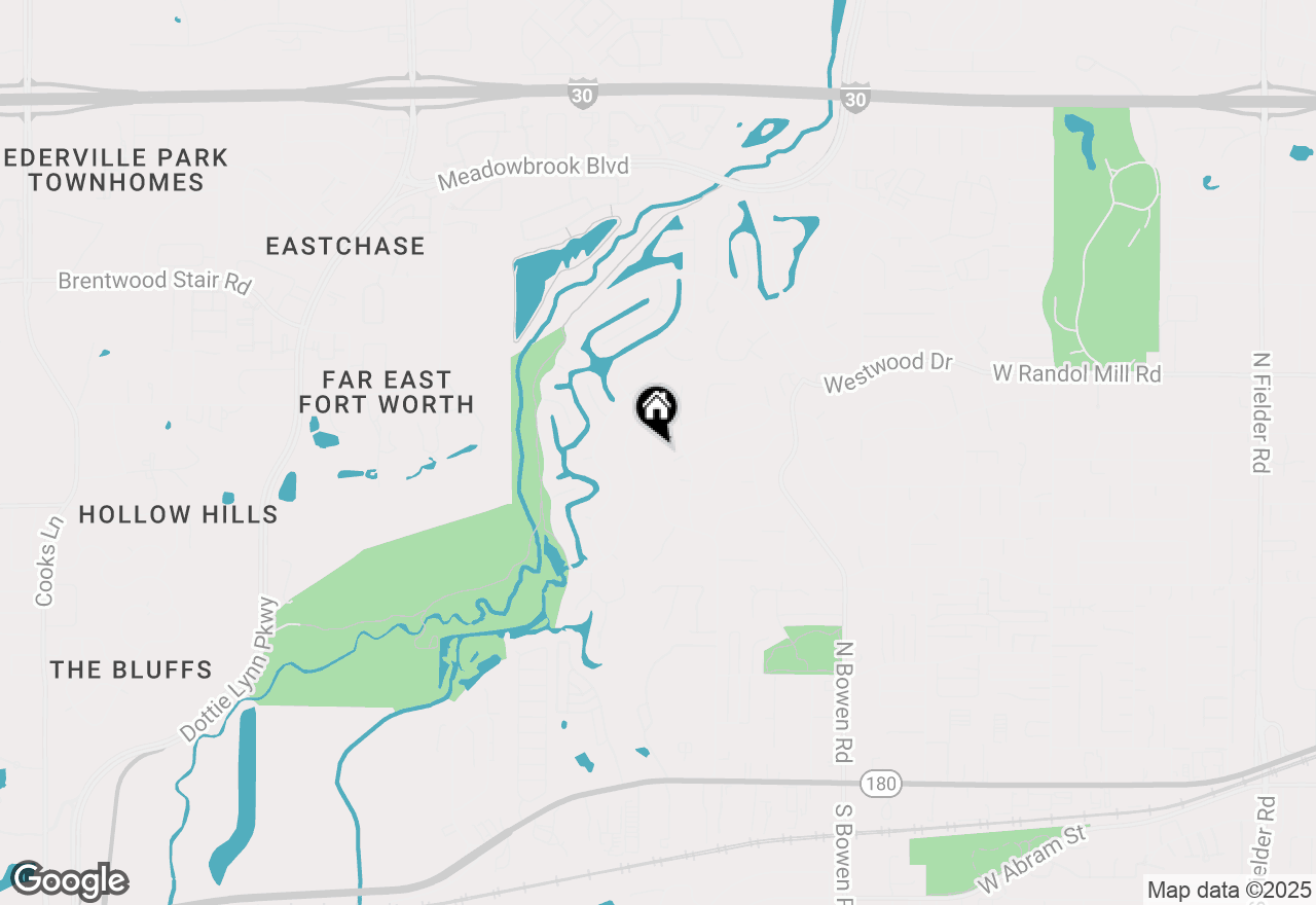 Map of 1003 Crowley Road, Arlington, TX 76012