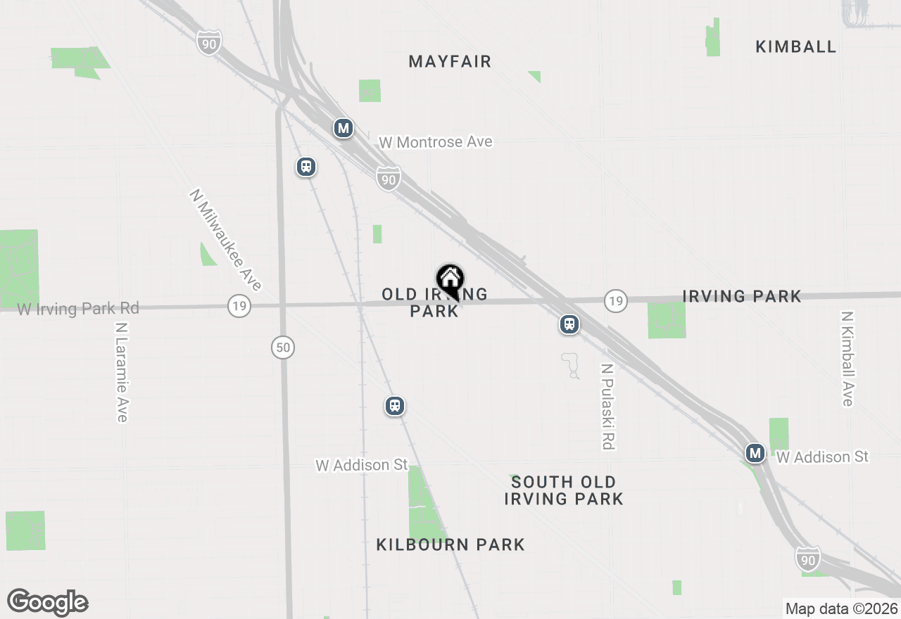 Map of 4335 W Irving Park Road #106, Chicago, IL 60641