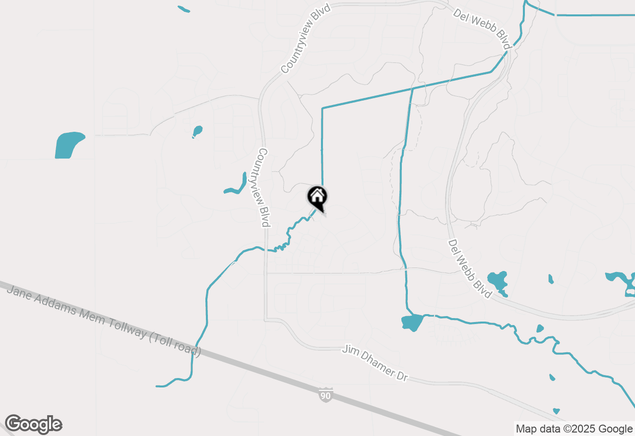 Map of 12871 Timber Creek Drive, Huntley, IL 60142