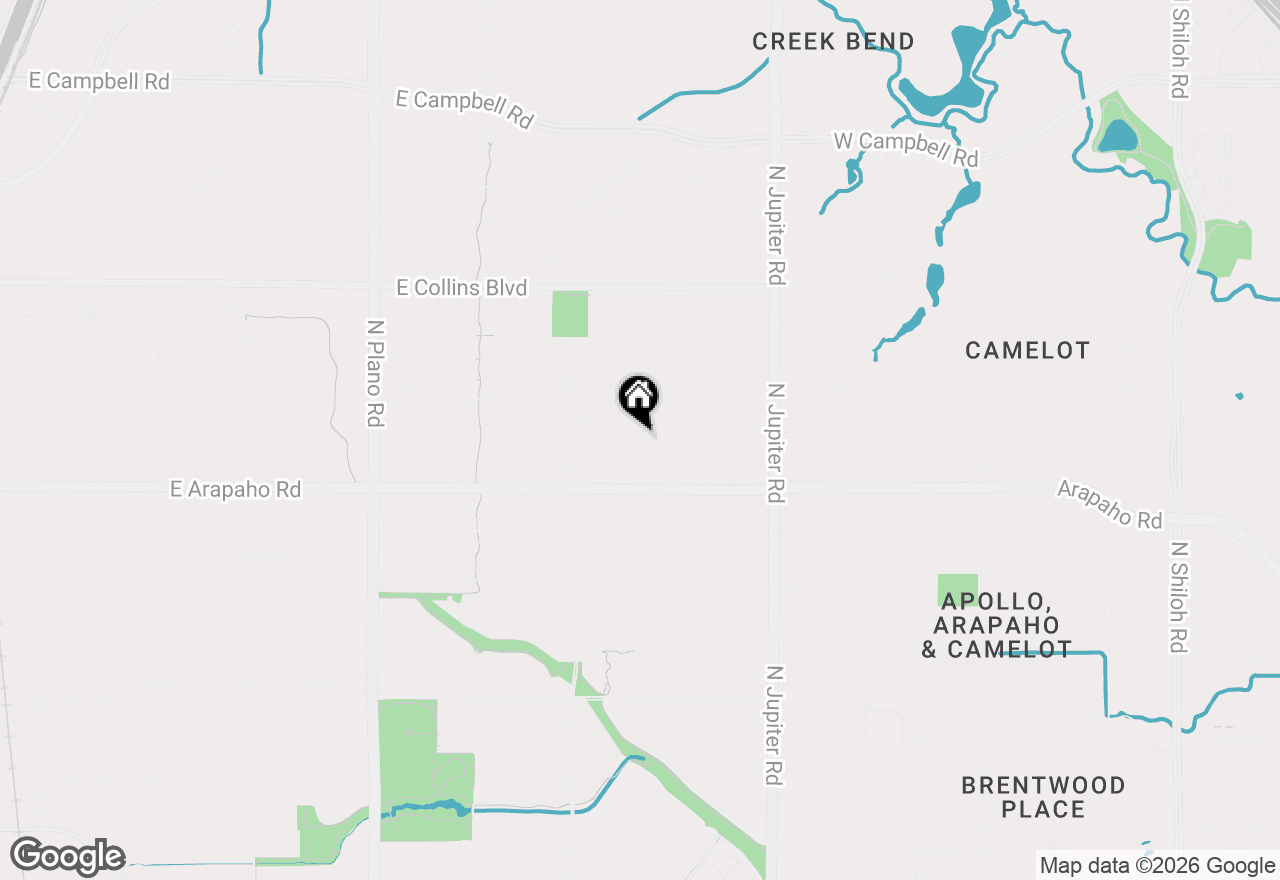 Map of 1905 Colgate Drive, Richardson, TX 75081