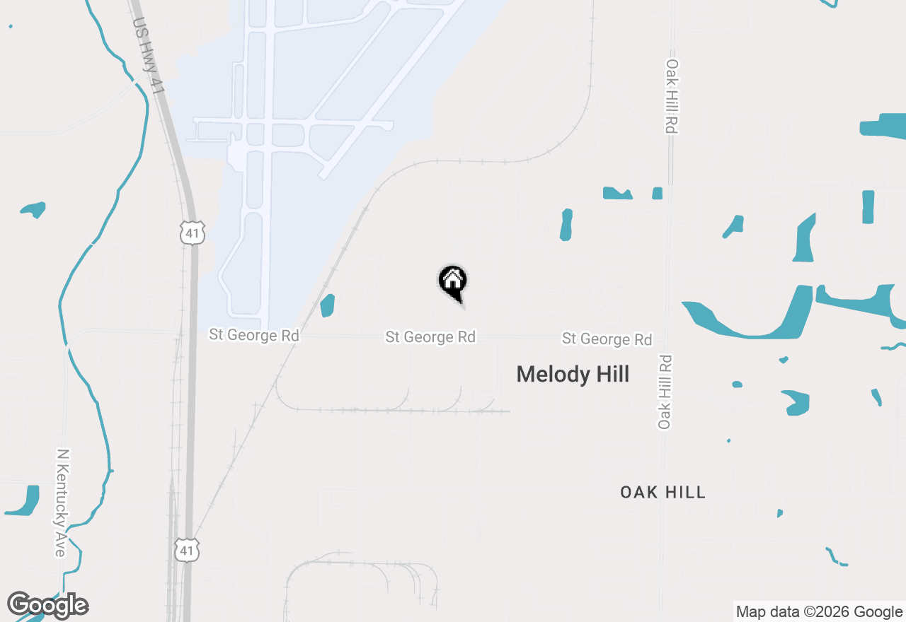 Map of 5607 Twickingham Drive, Evansville, IN 47711