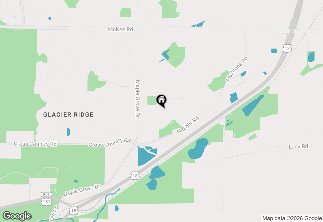 Map of 6453 Tonkinese Trail, Madison, WI 53719