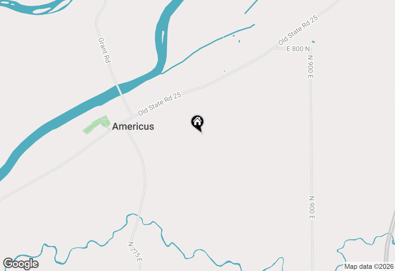 Map of 7315 Wentworth Lane, Lafayette, IN 47905