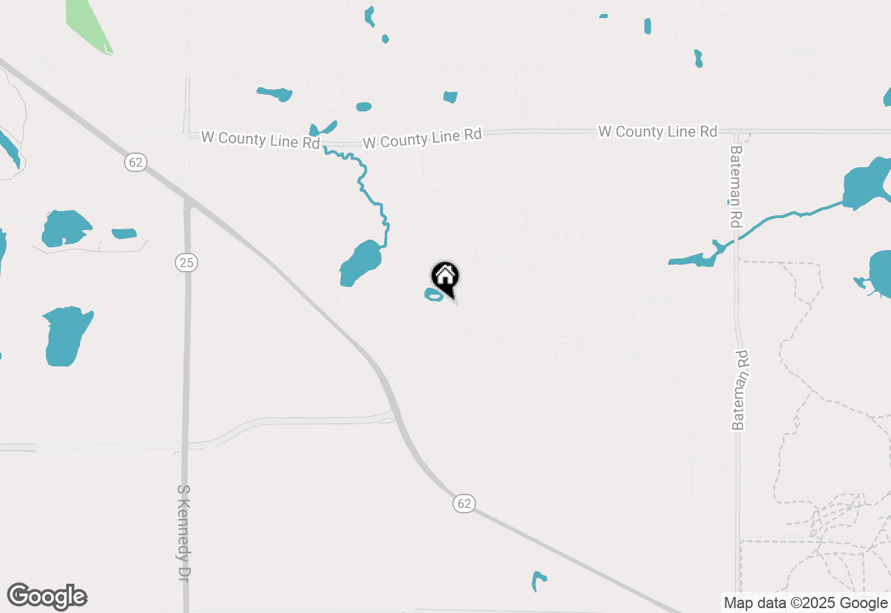 Map of 124 Deepwood Road, Barrington Hills, IL 60010