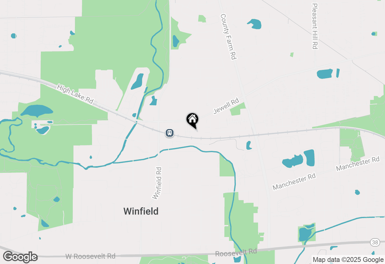 Map of 27W0S Roosevelt Road, Winfield, IL 60190