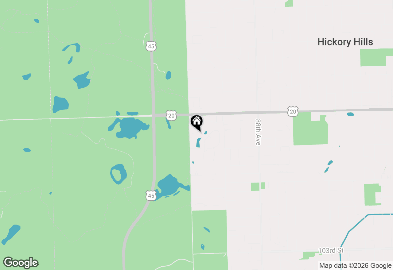 Map of 2 Cinnamon Creek Drive #1S, Palos Hills, IL 60465