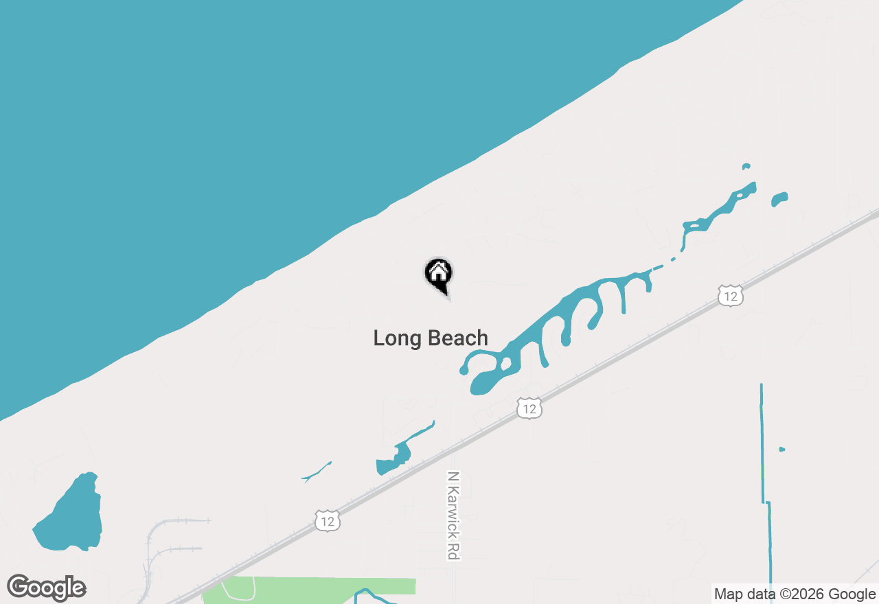 Map of 2106 Oriole Trail, Long Beach, IN 46360