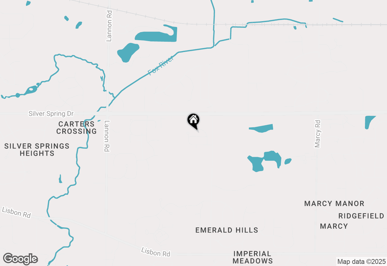 Map of N54W19469 Broadwing Pl #LT9, Menomonee Falls, WI 53051