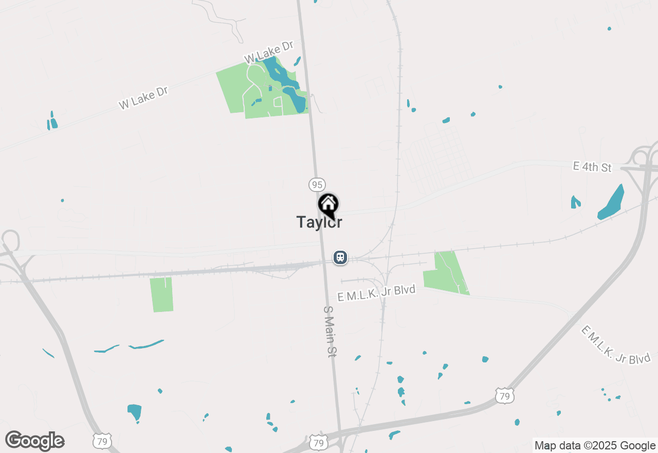 Map of 113 & 115 E 3rd St, Taylor, TX 76574