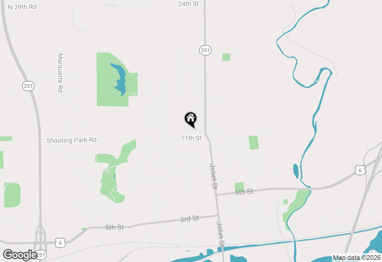 Map of 1145 Marquette Street, Lasalle, IL 61301