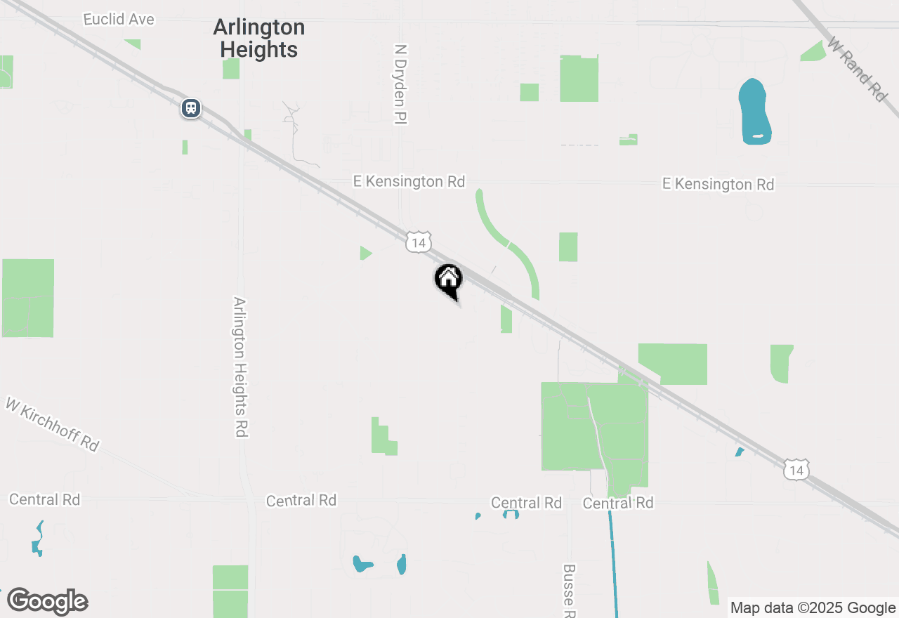 Map of 505 S Cleveland Avenue #303, Arlington Heights, IL 60005