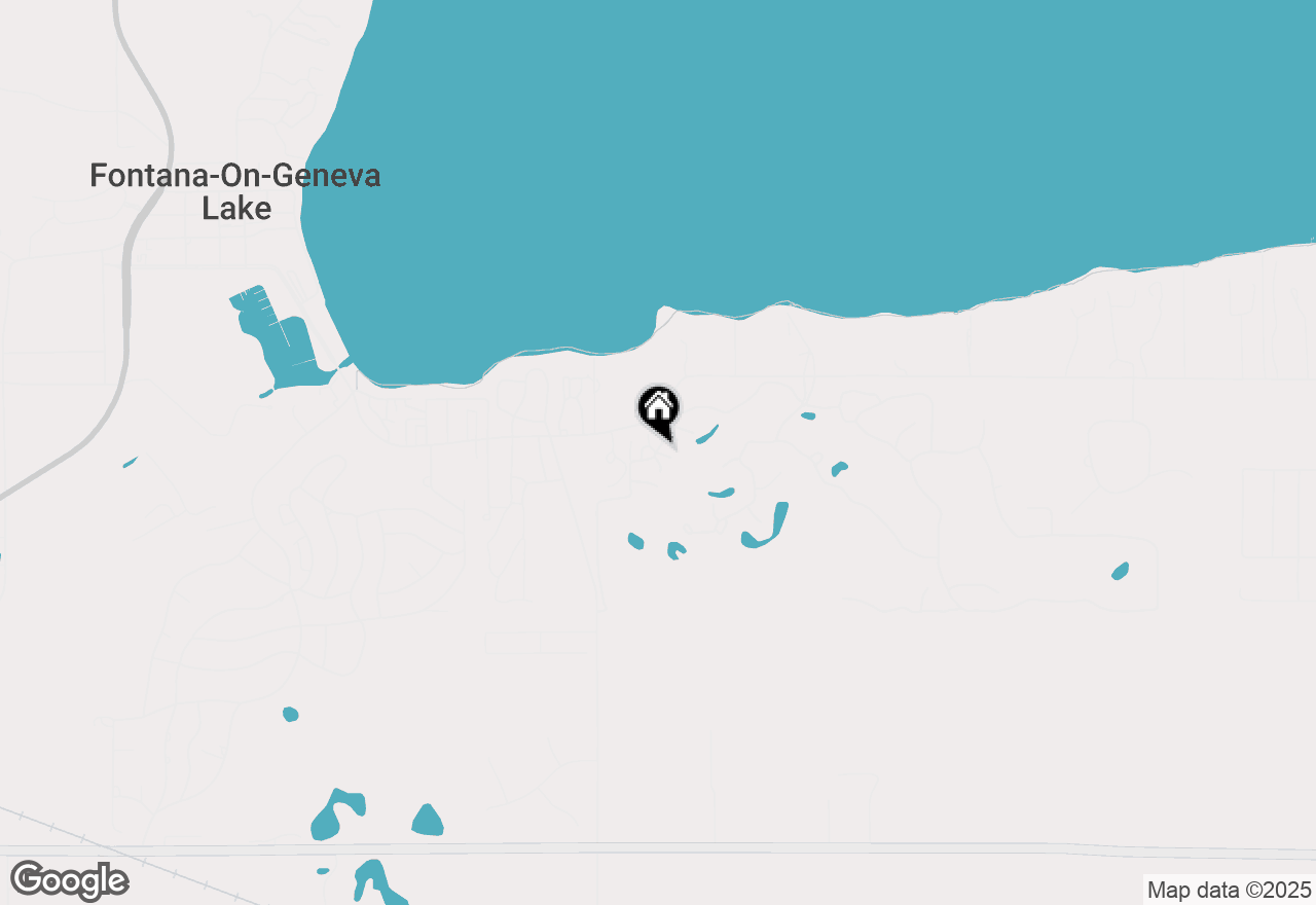 Map of 705 Country Club Dr #B, Fontana, WI 53125