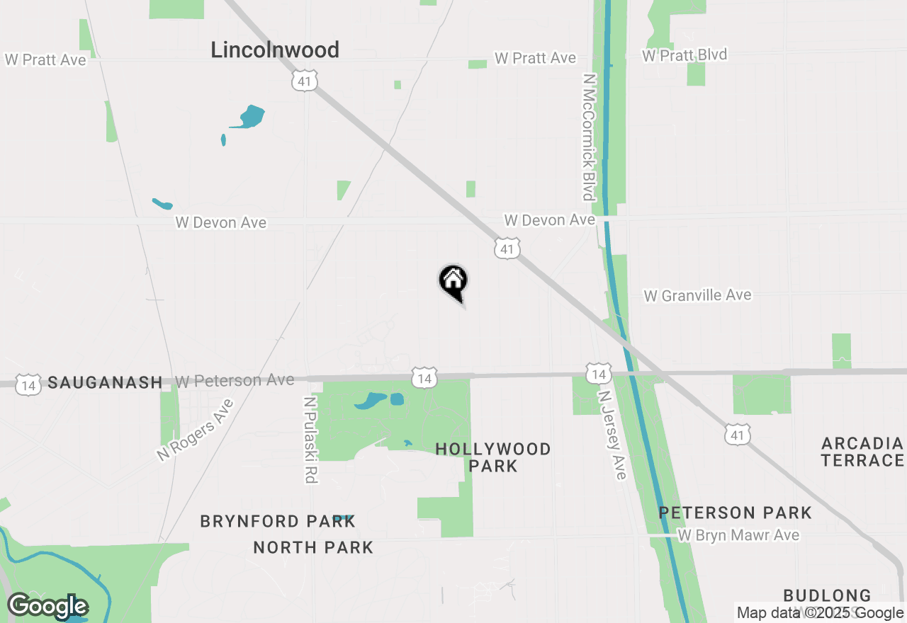 Map of 6139 N Monticello Avenue, Chicago, IL 60659