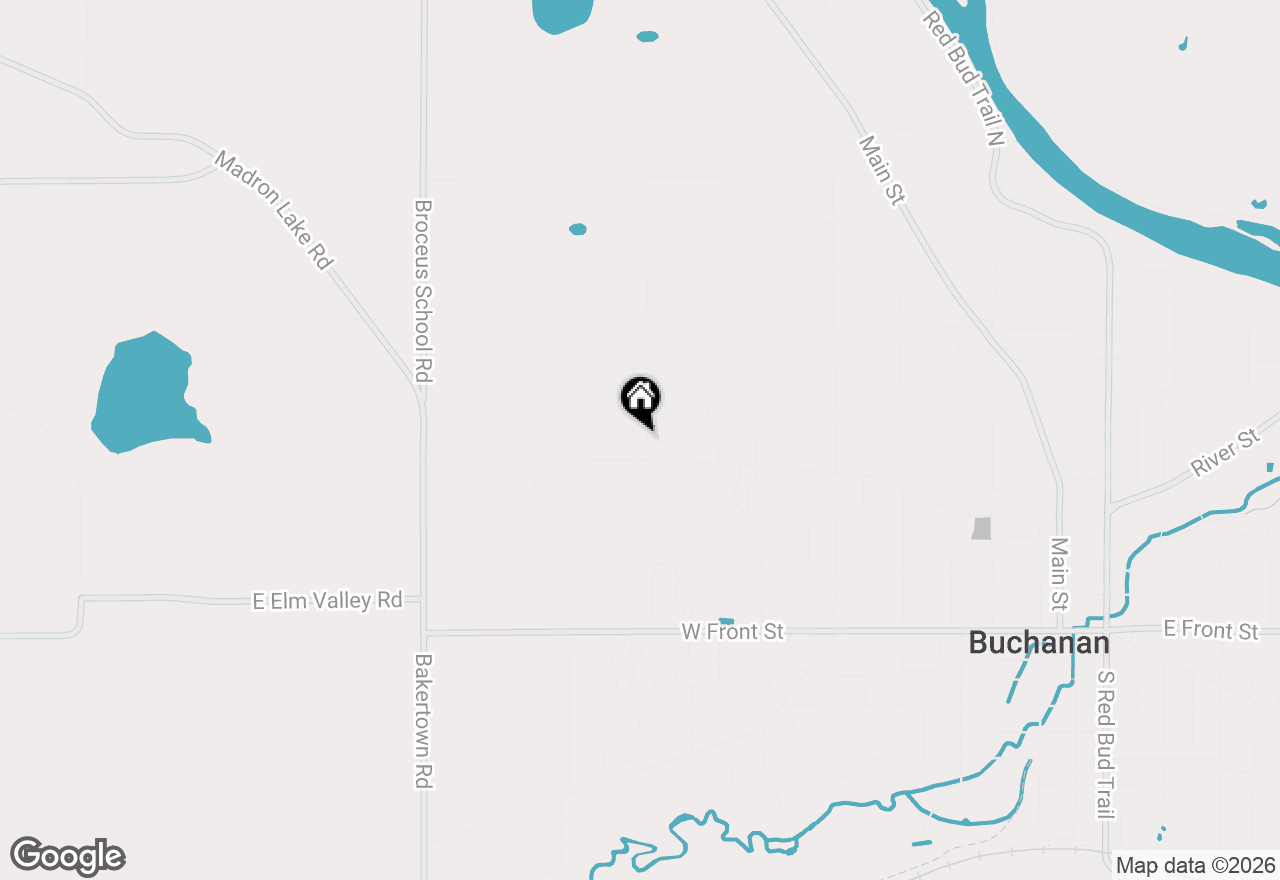 Map of 15774 Townline Road, Buchanan, MI 49107