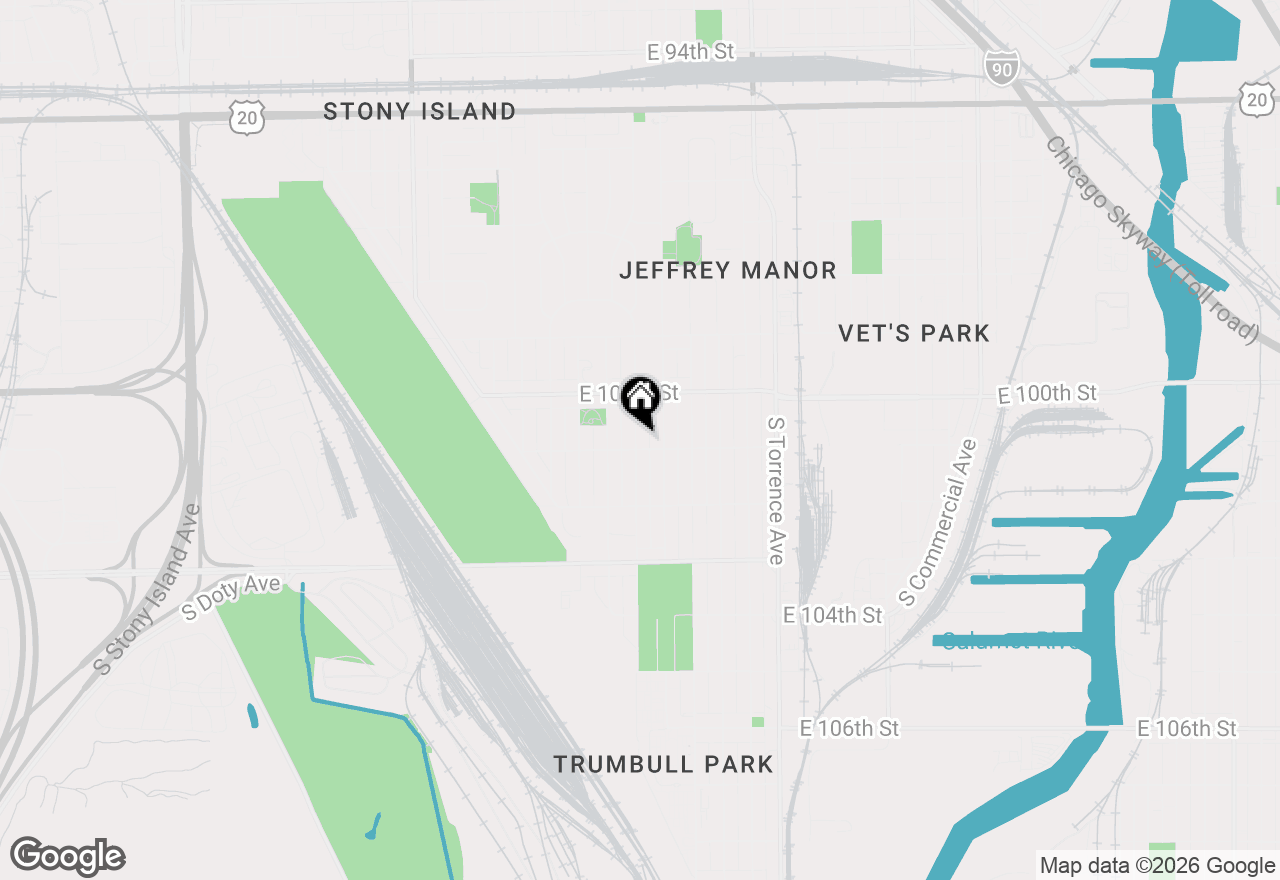 Map of 10055 S Oglesby Avenue, Chicago, IL 60617