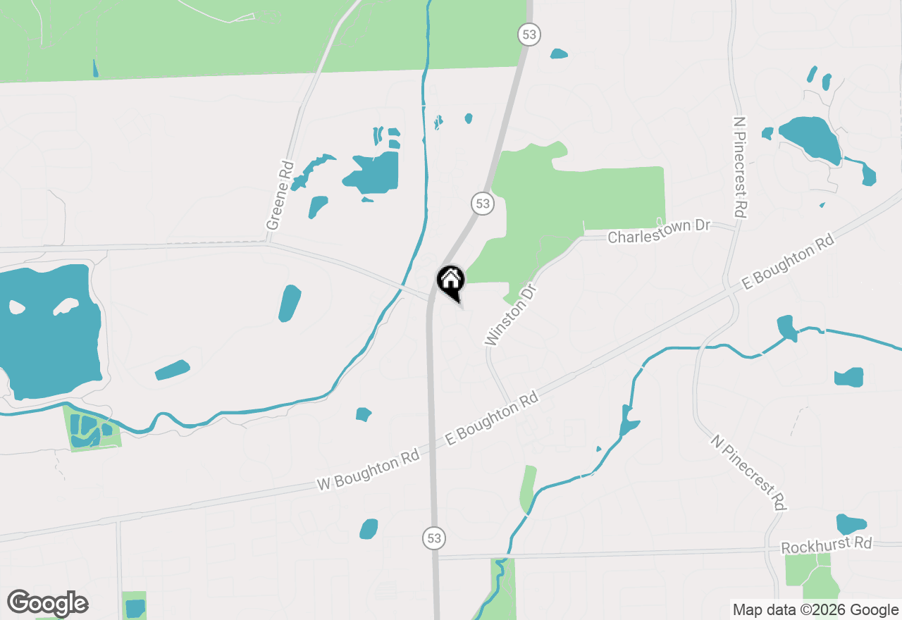 Map of 585 Sharon Way, Bolingbrook, IL 60440