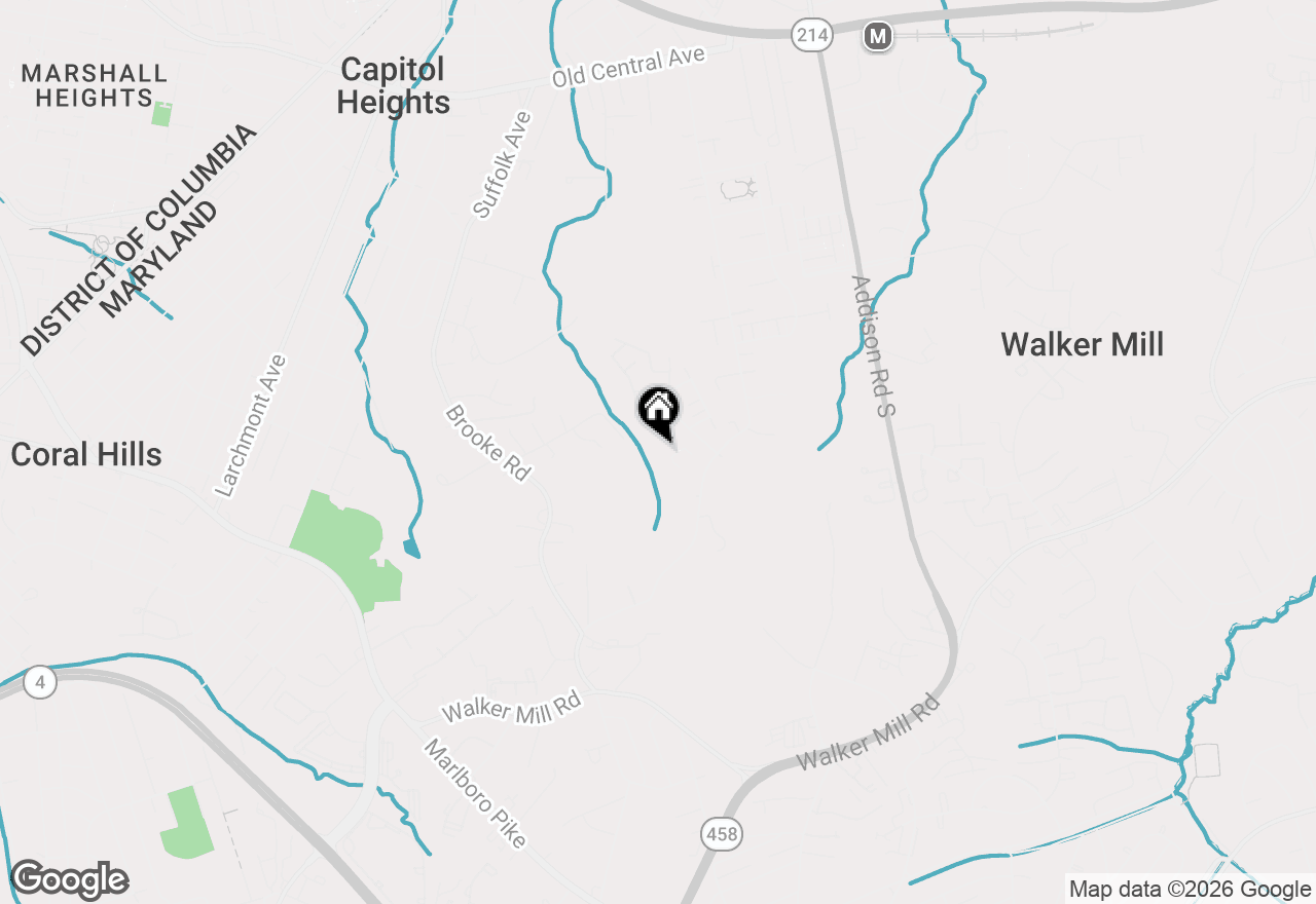 Map of 5936 Applegarth Place, Capitol Heights, MD 20743