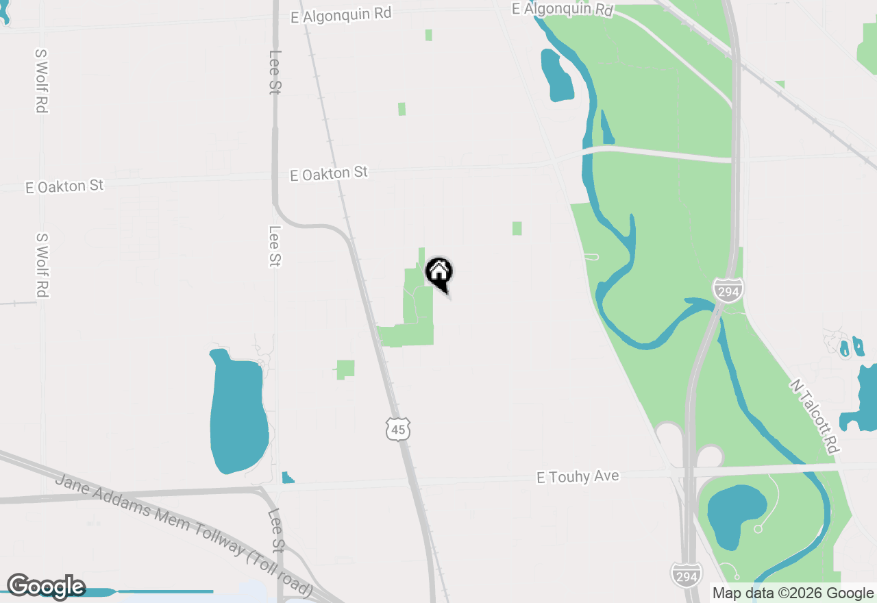 Map of 1610 Stockton Avenue, Des Plaines, IL 60018