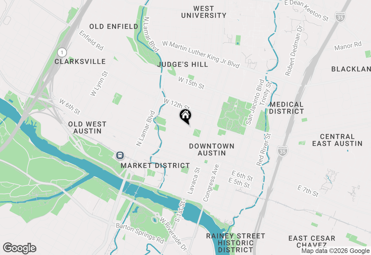 Map of 908 Nueces St #31, Austin, TX 78701