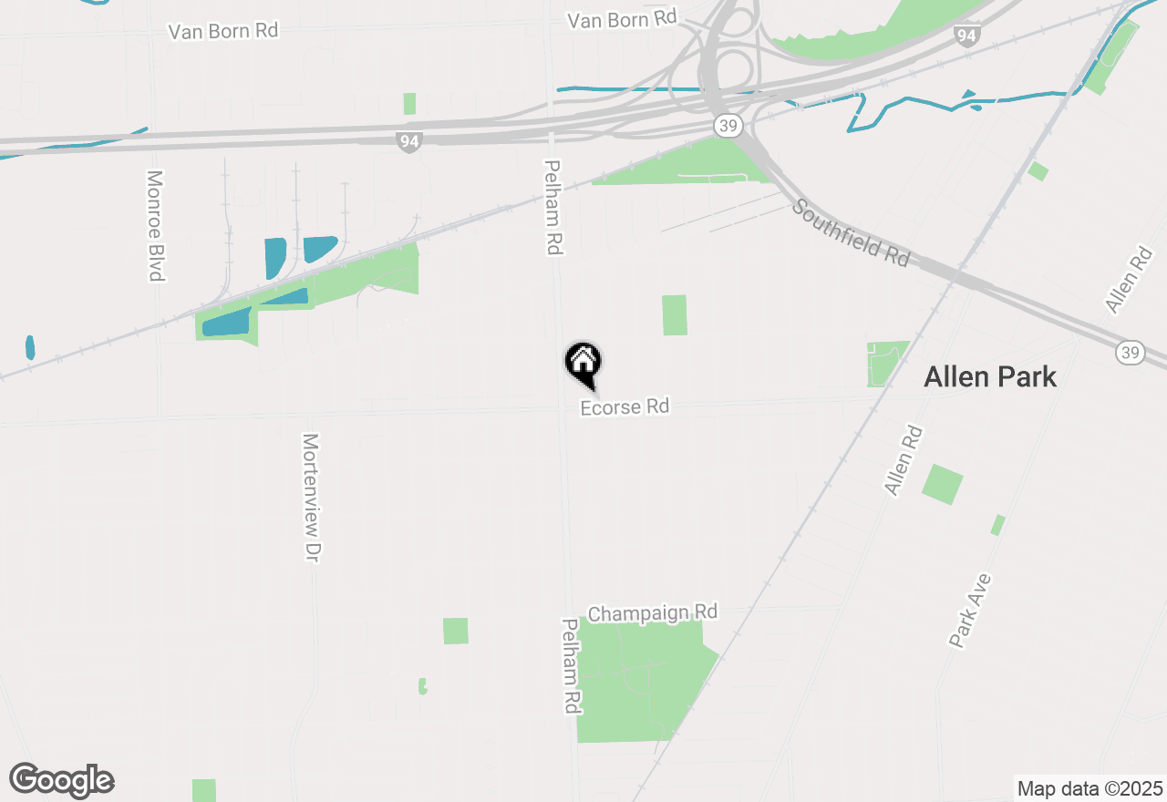 Map of 19306 Ecorse Road #102 - OFFICE #2, Allen Park, MI 48101