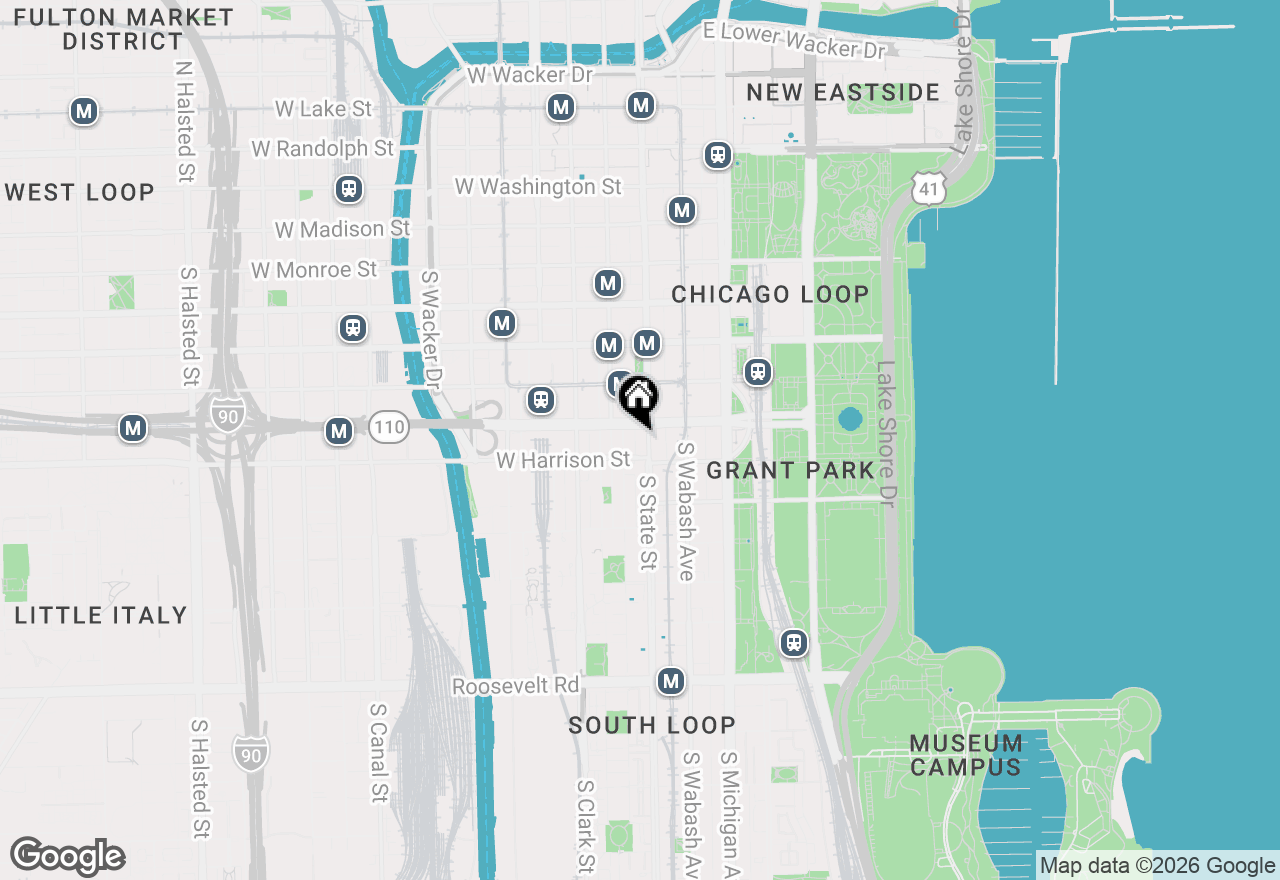 Map of 520 S State Street #902, Chicago, IL 60605