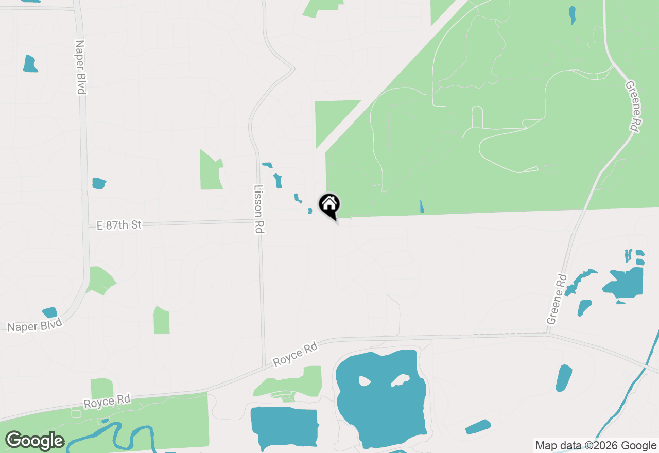 Map of 907 Wescott Road, Bolingbrook, IL 60440