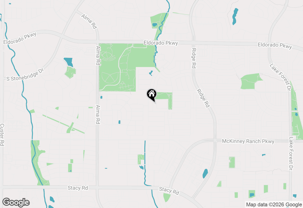 Map of 3516 Goldstone Drive, Mckinney, TX 75070