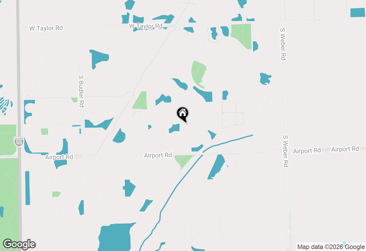Map of 296 W Daisy Circle, Romeoville, IL 60446