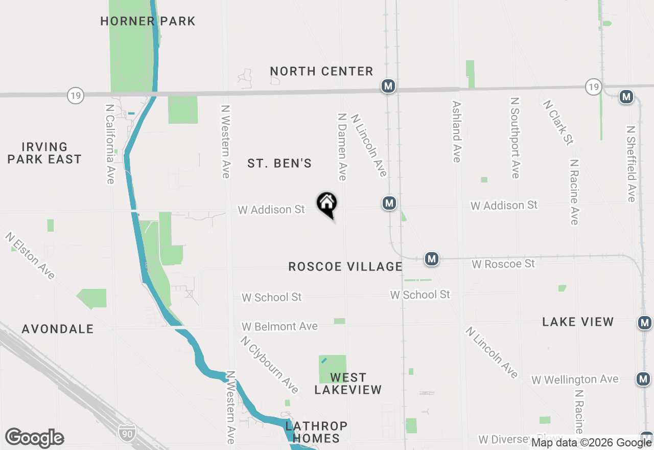 Map of 3526 N Seeley Avenue, Chicago, IL 60618