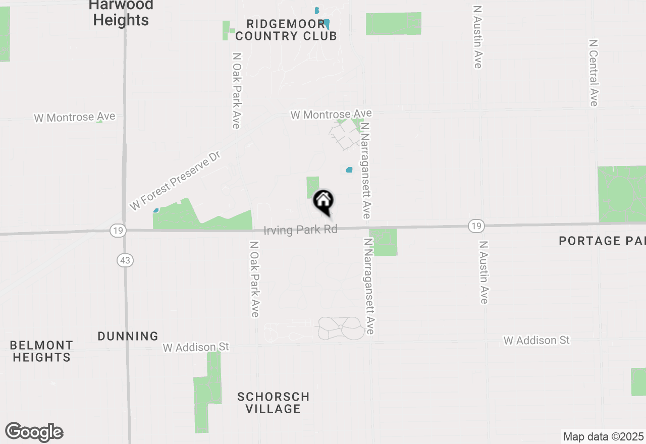 Map of 6530 W Irving Park Road #309, Chicago, IL 60634